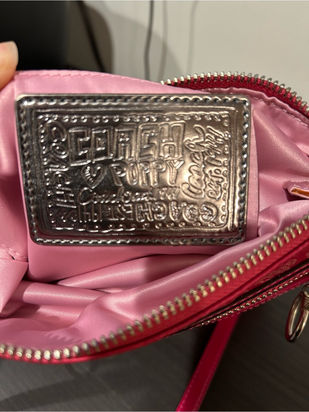 Coach Poppy Story Patch Crossbody bag EUC - Picture 5 of 11